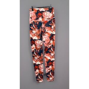 Colorfulkoala S Athletic Legging Navy White Orange‎